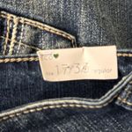 Wall Flower Jeans Women 17 33 Blue Luxurious Curvy Fit 23.5" Crop Casual Everyday Photo 7