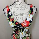 Jones New York Floral Lily Flowers Sheath Dress Photo 1