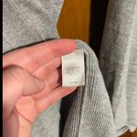 J. Jill Woman’s Grey Button Down Casual Lightweight Sweater Size Medium Gray Photo 3