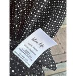 Blue Life  Black & White Polka Dot Lace-Up Dress – Size M Photo 6