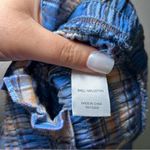 Lovers + Friends  Blue and White Plaid‎ Mini Dress women’s medium preppy academia Photo 5