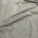 Ann Taylor Shimery Silver & Gray Long Sleeve Ruched Sides Wrap Knit Top Size M Photo 7