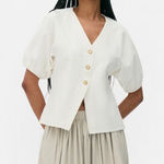 Primark Denim Puff Sleeve Top Photo 0