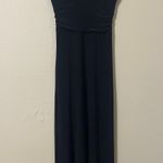 Flattering Long Black Dress Size M Photo 0