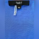 Tart  Women’s XS Blue Flowy Tank Top Cinched on Side Photo 6