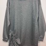 Missguided NEW  grey BRESE RUCHED SIDE SWEATER
dress Photo 0