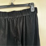 J.Crew NEW  Velvet Pants Womens 2 Black Pull On Crop Ankle H2684 Photo 5