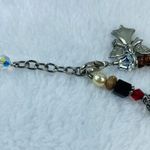 Womens Beaded Charm Bracelet Asymmetrical Beads Adjustable with Extender Chain Photo 14