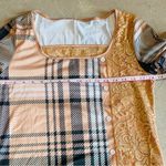 Plaid and Lace Button Photo 7