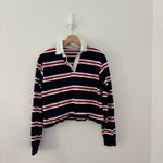Brandy Melville  jondy polo striped long sleeve Photo 1