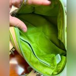 Vintage Y2K  Mini Handbag – Green Logo Print with XOXO Charms Photo 11