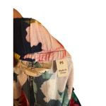Soft Surroundings Navy Blue Multi Color Floral Tropical Pants Women Sz PS Photo 10