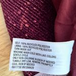 Wild Fable  Women's Burgundy Pink Sequin Mesh Jumpsuit - Size Small - NWT Photo 9