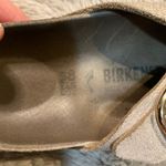 Birkenstock  Sienna Big Buckle Size 38 Metallic Gold Buckle Slide Womens Comfort Photo 7