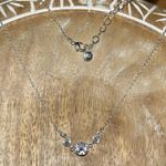 LC Lauren Conrad Cubic Zirconia Tri-Stone Short Necklace Photo 4