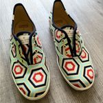 Kate Spade KEDS x  Women’s Sz 8 Slip on Shoes Canvas Printed Shapes Photo 4