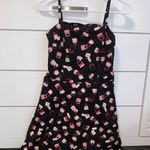 Divided Vintage style black dress with purses all over Photo 2