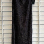 Liz & Sara Black Shimmer Stitch Maxi Dress Size‎ Large Photo 0