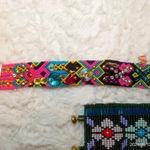 BEADED STRETCHY BELT WAISTBAND Blue Photo 6