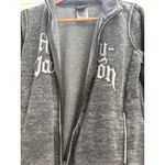 Harley Davidson Harley-Davidson Vintage Women's Full-Zip Hoodie Charcoal Gray Size M Photo 3