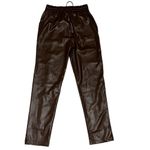 Love Tree  Brown Faux Leather Pants(Size Medium) Photo 3