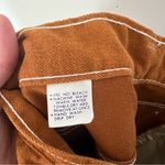 Vintage 60’s Burnt Orange Straight Flare Leg Retro Jean Size 25 Photo 2