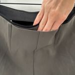 Athleta Mercurial Crop Flare Pants Olive Green Stretch Trouser Women's Small Photo 3