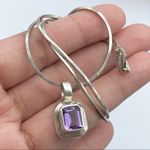 Amethyst Boma 925 Signed Necklace Photo 0