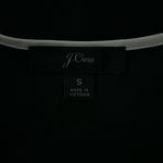 J.Crew Women’s Black & Blush Pink Ruffle V-Neck Long Sleeve Top Size Small Photo 7