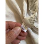 Chico's Lace Drama Cardigan Sweater Sz 2 US Large Black White Long Sleeve Shimmer Photo 6