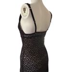 Victoria's Secret VS Large black lace sheer chemise slip V-neck lingerie sleepwear​ Photo 5