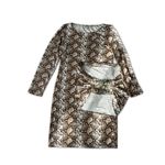 Michael Kors Snakeskin Long Sleeve Dress Photo 2