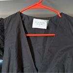 Hyacinth House NEW Black Eyelet Marshall V Neck Classic Midi Dress Size XS Photo 3