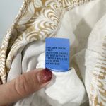 J. McLaughlin  Gold & Cream Printed Pants | Size 8  Description Photo 5