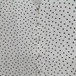 White House | Black Market WHBM White Polka Dot Long Sleeve Button Blouse size 8 Long Sleeves Top Photo 4