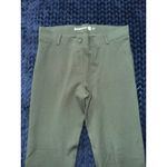 Betabrand  Women's Green Straight Leg Dress Pants‎ Mid Rise Size Medium Photo 1