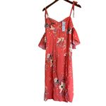 Urban Outfitters NWT Boardwalk Off-The-Shoulder Midi Dress Photo 7