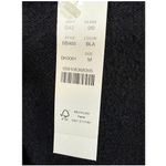 J.Crew NWT Stretch Wool Alpaca V-Neck Tunic Sweater Black M Photo 2