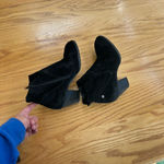 Paul Green  Boots Womens UK 4 US 6.5 Nora Ankle Booties Black Block Heels Photo 2