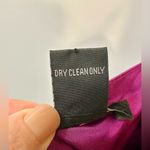 Saja 100% Silk Chiffon Flowy Empire Waist Dress Size 10 Pink Photo 9