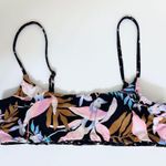 Billabong  Tropic Moon Mini Crop Bikini Top - Black/Multi - M Photo 4