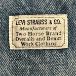 Levi's NEW Levi’s Women’s Denim Overalls XS Classic Blue Jean Bib Straight Leg Utility Photo 6