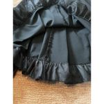 MUXXN Black flared Women’s in vintage 60s style stretch, 3/4 Sleeves Dress M/L Black Size 10 Photo 5