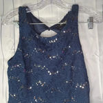 Speechless navy blue sleeveless formal dress Photo 1