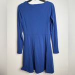 Athleta Women Size XS Cozy Up Indigo long sleeves modest dress Photo 6