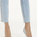 Good American Emma Silver Glitter Pumps Heels Women’s 8.5 Pointed Toe Photo 0