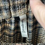 Stradivarius Strativarius Glenn Plaid Paper Bag Crop Trousers Pants XS Photo 5