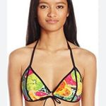 Edion Fruit Print Molded Bikini Top size M Size M Photo 0