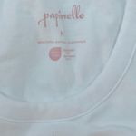 Papinelle White Ribbed Tank Top – Size M Size M Photo 4