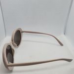 None Light Brown & Gold Sunglasses Photo 6